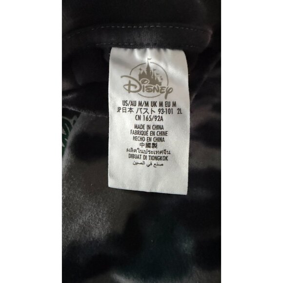 DISNEY Coco Gray Guitar Floral Tie Dye Midi Short Sleeve Dress Size Medium - Picture 10 of 10